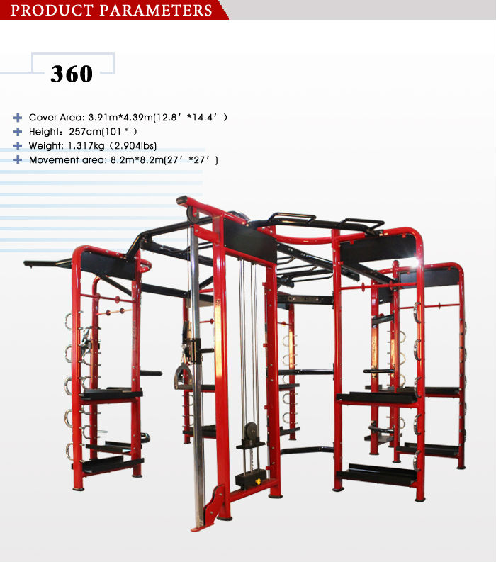 BFT3601 Ten Stations Machine Multifunction_BFT Fitness Equipment